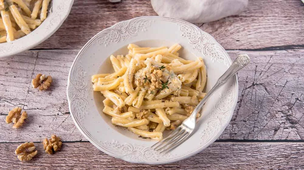 Recette : Gorgonzola et Noix !