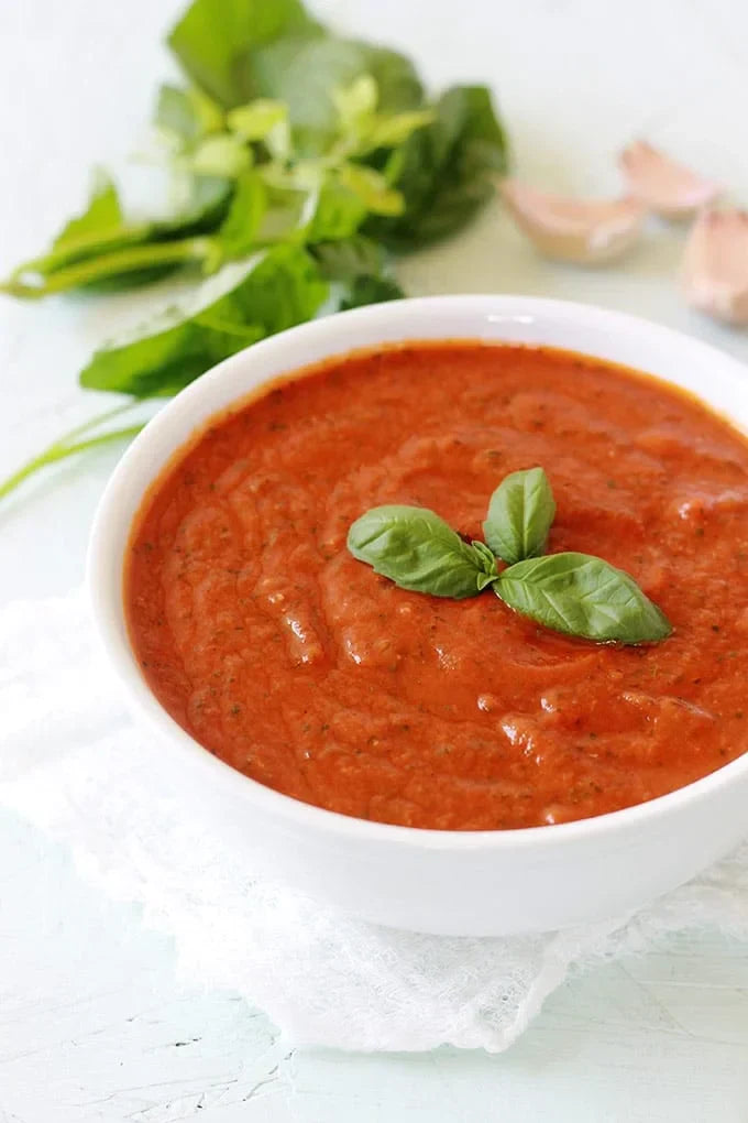 Recette de la sauce tomate ( À partir de la pulpe de tomate crue )