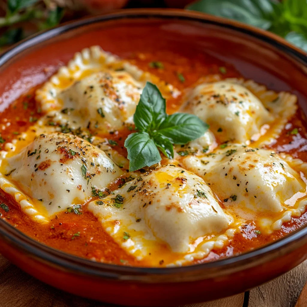Raviolis à la Sorrentine : Le Mariage Parfait entre Tradition et Gourmandise