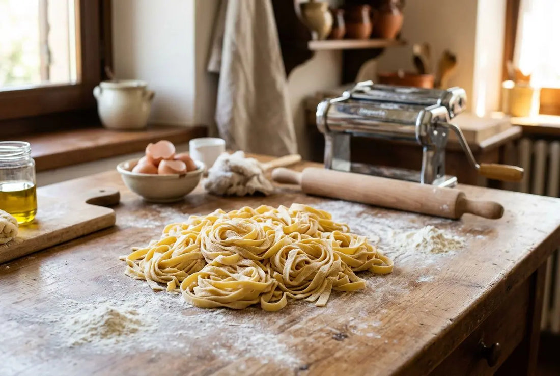 Recette pâte fraîche italienne traditionnelle faite maison