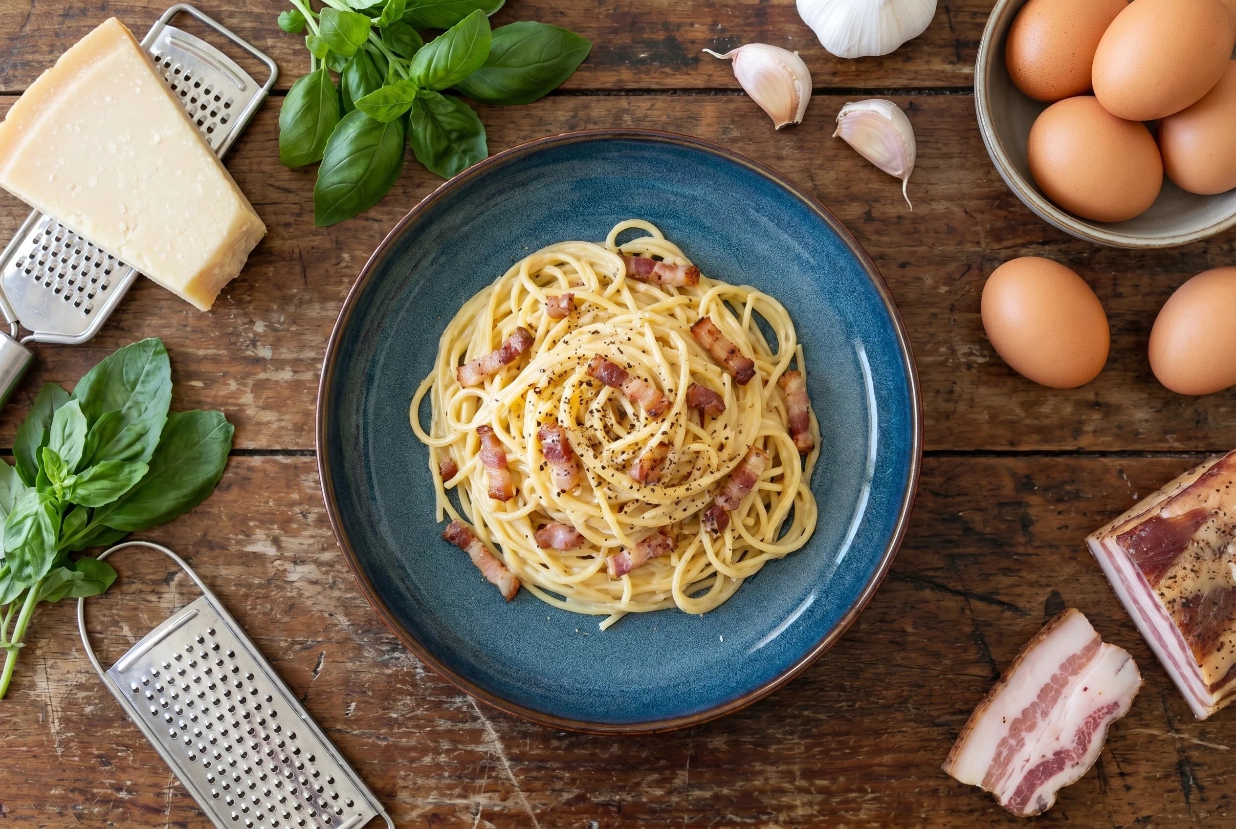 Les origines des pâtes à la Carbonara