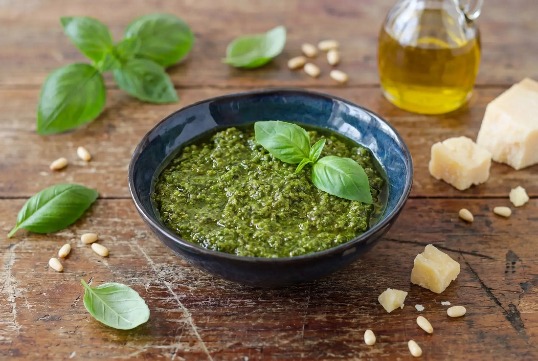 Recette du pesto génois à l’italienne