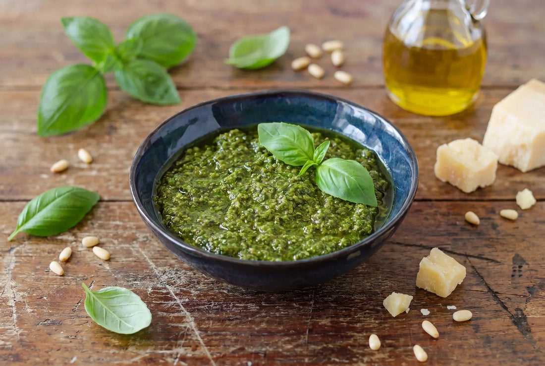 Recette du pesto génois à l’italienne