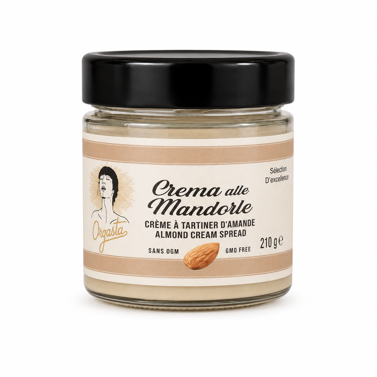crème a tartiner d'amande 