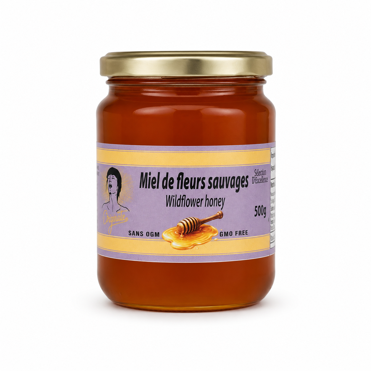 Pot de miel de fleurs sauvages Orgasta 